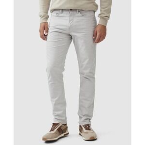 Rodd and Gunn Straight Fit Jean Mens 32x32 Oatmeal Cotton Stretch‎ Casual